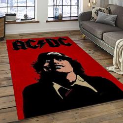 Band AC/DC Music Carpet Rectangle Area Rug For Living Room Bedroom Decor ACDC53