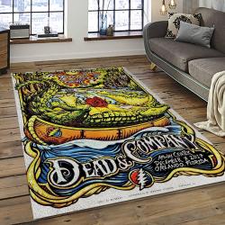 Band Grateful Dead Music Carpet Rectangle Area Rug For Living Room Bedroom Decor GRD14
