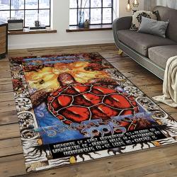 Band Grateful Dead Music Carpet Rectangle Area Rug For Living Room Bedroom Decor GRD20