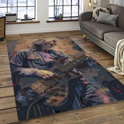 Band Grateful Dead Music Carpet Rectangle Area Rug For Living Room Bedroom Decor GRD23