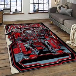 Band Metallica Music Carpet Rectangle Area Rug For Living Room Bedroom Decor MA07