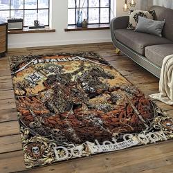 Band Metallica Music Carpet Rectangle Area Rug For Living Room Bedroom Decor MA11