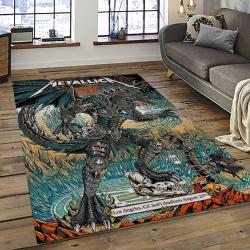 Band Metallica Music Carpet Rectangle Area Rug For Living Room Bedroom Decor MA12