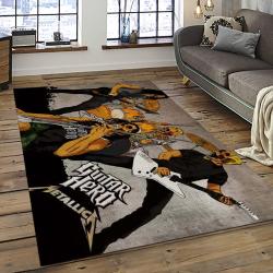 Band Metallica Music Carpet Rectangle Area Rug For Living Room Bedroom Decor MA15