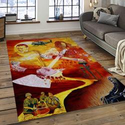 Band Metallica Music Carpet Rectangle Area Rug For Living Room Bedroom Decor MA19