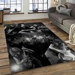 Band Metallica Music Carpet Rectangle Area Rug For Living Room Bedroom Decor MA23
