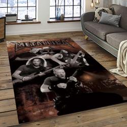 Band Metallica Music Carpet Rectangle Area Rug For Living Room Bedroom Decor MA25