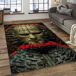 Band Metallica Music Carpet Rectangle Area Rug For Living Room Bedroom Decor MA30