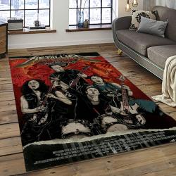 Band Metallica Music Carpet Rectangle Area Rug For Living Room Bedroom Decor MA42