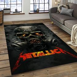 Band Metallica Music Carpet Rectangle Area Rug For Living Room Bedroom Decor MA53