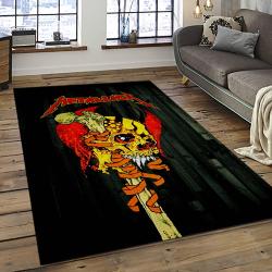 Band Metallica Music Carpet Rectangle Area Rug For Living Room Bedroom Decor MA67