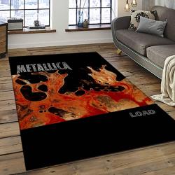 Band Metallica Music Carpet Rectangle Area Rug For Living Room Bedroom Decor MA71