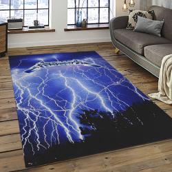 Band Metallica Music Carpet Rectangle Area Rug For Living Room Bedroom Decor MA75