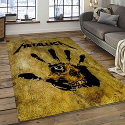 Band Metallica Music Carpet Rectangle Area Rug For Living Room Bedroom Decor MA80