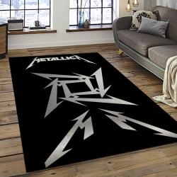 Band Metallica Music Carpet Rectangle Area Rug For Living Room Bedroom Decor MA81