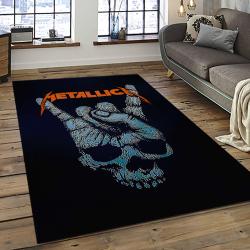 Band Metallica Music Carpet Rectangle Area Rug For Living Room Bedroom Decor MA82