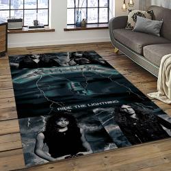 Band Metallica Music Carpet Rectangle Area Rug For Living Room Bedroom Decor MA90