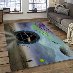 Band Pink Floyd Music Carpet Rectangle Area Rug For Living Room Bedroom Decor PFO20