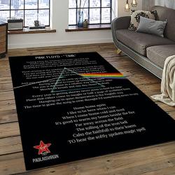 Band Pink Floyd Music Carpet Rectangle Area Rug For Living Room Bedroom Decor PFO25