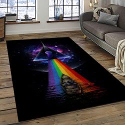Band Pink Floyd Music Carpet Rectangle Area Rug For Living Room Bedroom Decor PFO3