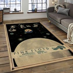 Band Pink Floyd Music Carpet Rectangle Area Rug For Living Room Bedroom Decor PFO30