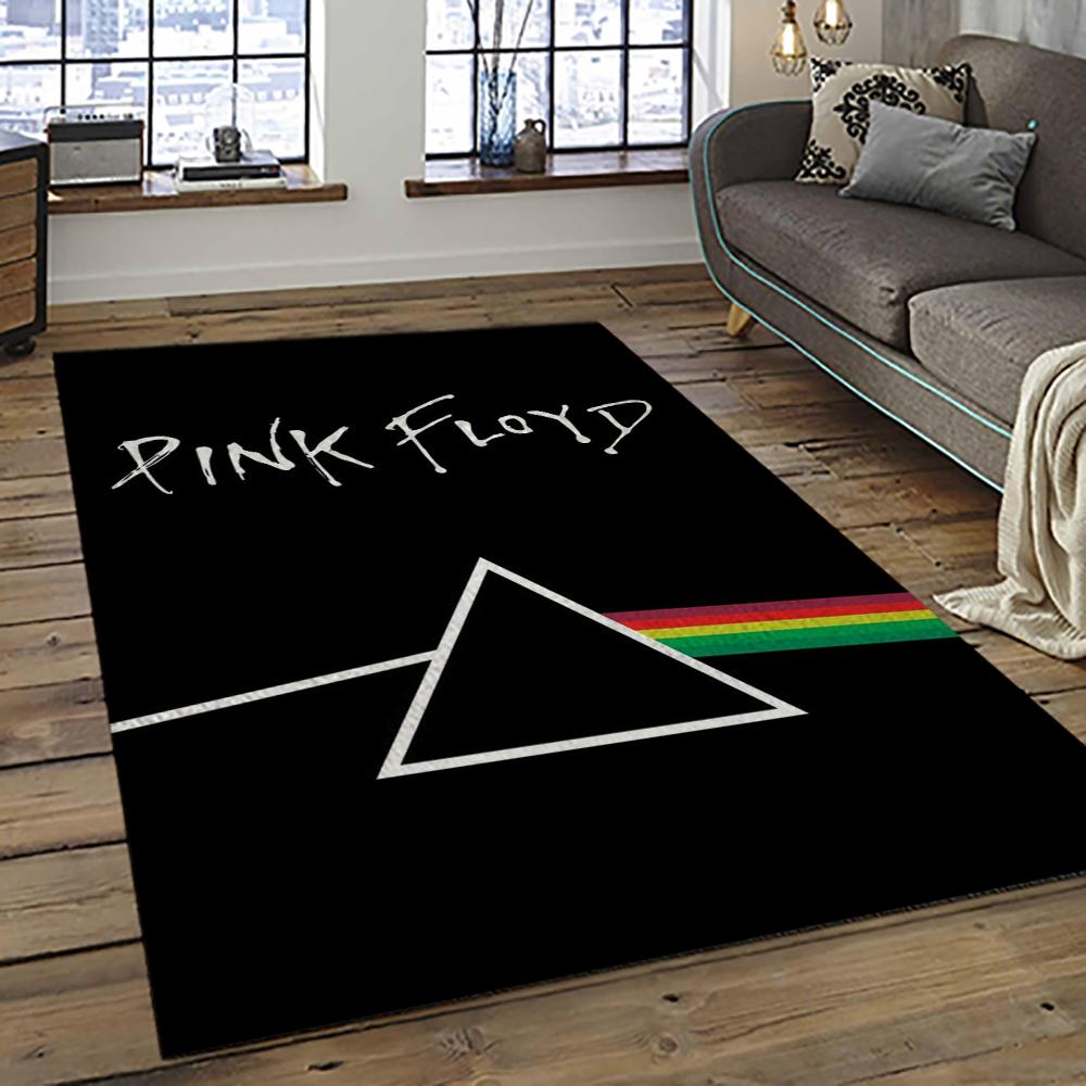 Band Pink Floyd Music Carpet Rectangle Area Rug For Living Room Bedroom Decor PFO34