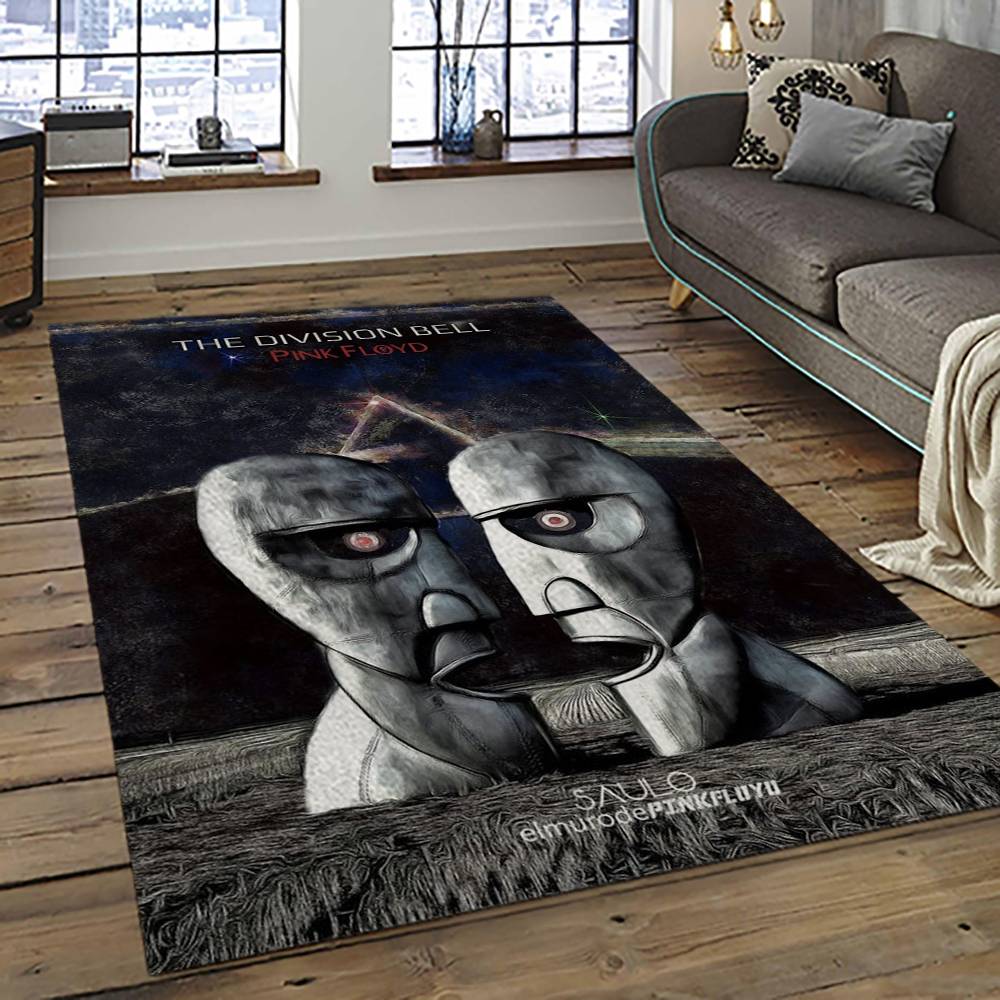 Band Pink Floyd Music Carpet Rectangle Area Rug For Living Room Bedroom Decor PFO41