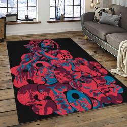 Band The Rolling Stones Music Carpet Rectangle Area Rug For Living Room Bedroom Decor TRS01
