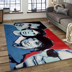 Band The Rolling Stones Music Carpet Rectangle Area Rug For Living Room Bedroom Decor TRS06