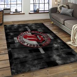 Band The Rolling Stones Music Carpet Rectangle Area Rug For Living Room Bedroom Decor TRS13