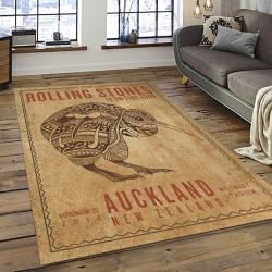 Band The Rolling Stones Music Carpet Rectangle Area Rug For Living Room Bedroom Decor TRS16