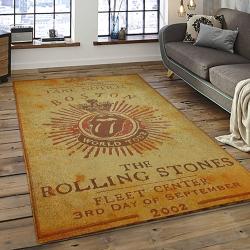 Band The Rolling Stones Music Carpet Rectangle Area Rug For Living Room Bedroom Decor TRS18
