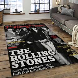 Band The Rolling Stones Music Carpet Rectangle Area Rug For Living Room Bedroom Decor TRS37