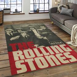 Band The Rolling Stones Music Carpet Rectangle Area Rug For Living Room Bedroom Decor TRS38