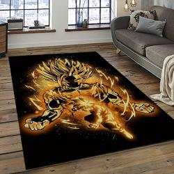GOKU Characters Cartoon Movie Carpet Rectangle Area Rug For Living Room Bedroom Decor GKU12