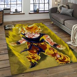 GOKU Characters Cartoon Movie Carpet Rectangle Area Rug For Living Room Bedroom Decor GKU15