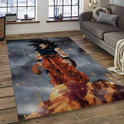 GOKU Characters Cartoon Movie Carpet Rectangle Area Rug For Living Room Bedroom Decor GKU30