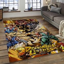 GOKU Characters Cartoon Movie Carpet Rectangle Area Rug For Living Room Bedroom Decor GKU31