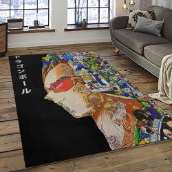 GOKU Characters Cartoon Movie Carpet Rectangle Area Rug For Living Room Bedroom Decor GKU37