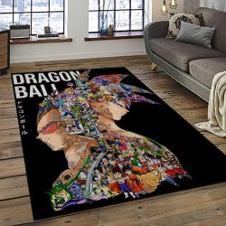 GOKU Characters Cartoon Movie Carpet Rectangle Area Rug For Living Room Bedroom Decor GKU38