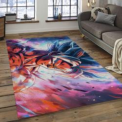 GOKU Characters Cartoon Movie Carpet Rectangle Area Rug For Living Room Bedroom Decor GKU43