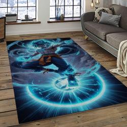 GOKU Characters Cartoon Movie Carpet Rectangle Area Rug For Living Room Bedroom Decor GKU51
