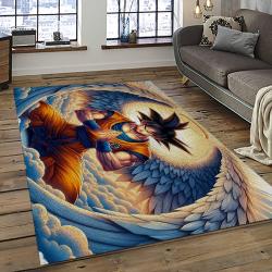 GOKU Characters Cartoon Movie Carpet Rectangle Area Rug For Living Room Bedroom Decor GKU54