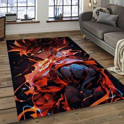 GOKU Characters Cartoon Movie Carpet Rectangle Area Rug For Living Room Bedroom Decor GKU59