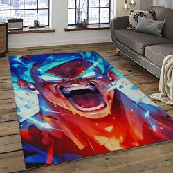 GOKU Characters Cartoon Movie Carpet Rectangle Area Rug For Living Room Bedroom Decor GKU61