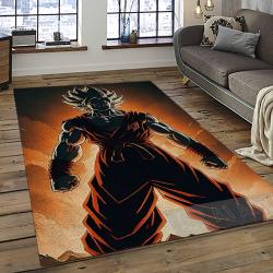 GOKU Characters Cartoon Movie Carpet Rectangle Area Rug For Living Room Bedroom Decor GKU65