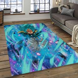 GOKU Characters Cartoon Movie Carpet Rectangle Area Rug For Living Room Bedroom Decor GKU76