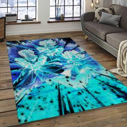 GOKU Characters Cartoon Movie Carpet Rectangle Area Rug For Living Room Bedroom Decor GKU78