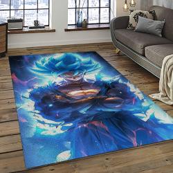 GOKU Characters Cartoon Movie Carpet Rectangle Area Rug For Living Room Bedroom Decor GKU99