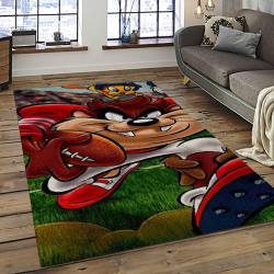 Looney Tunes Characters Cartoon Movie Carpet Rectangle Area Rug For Living Room Bedroom Decor LT08